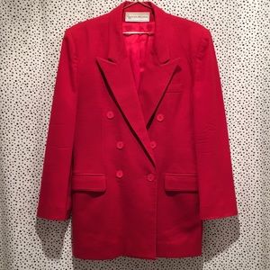 Vintage Evan Picone 4 oversized wool blazer jacket